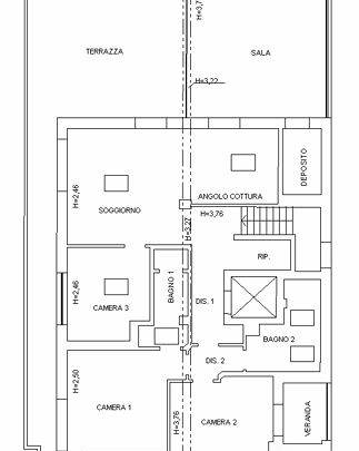 SAN LAZZARO DI SAVENA ATTICO SIGORILE  DI 170 MQ 